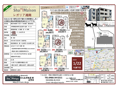 不動産の募集資料